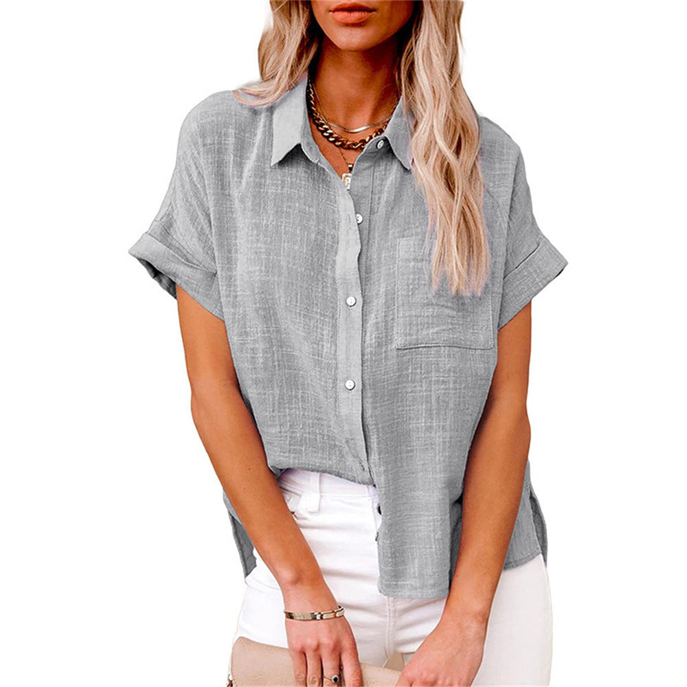 MOREAU LYON | BLOUSE À COL RELAXÉE POUR FEMMES