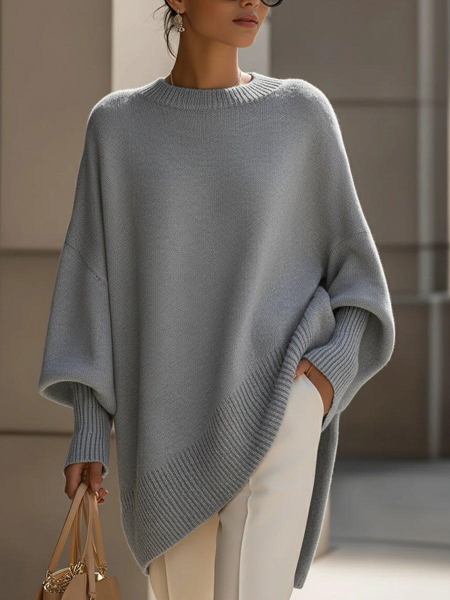 MOREAU LYON | PULL SURDIMENSIONNÉ CÔTELÉ POUR FEMMES