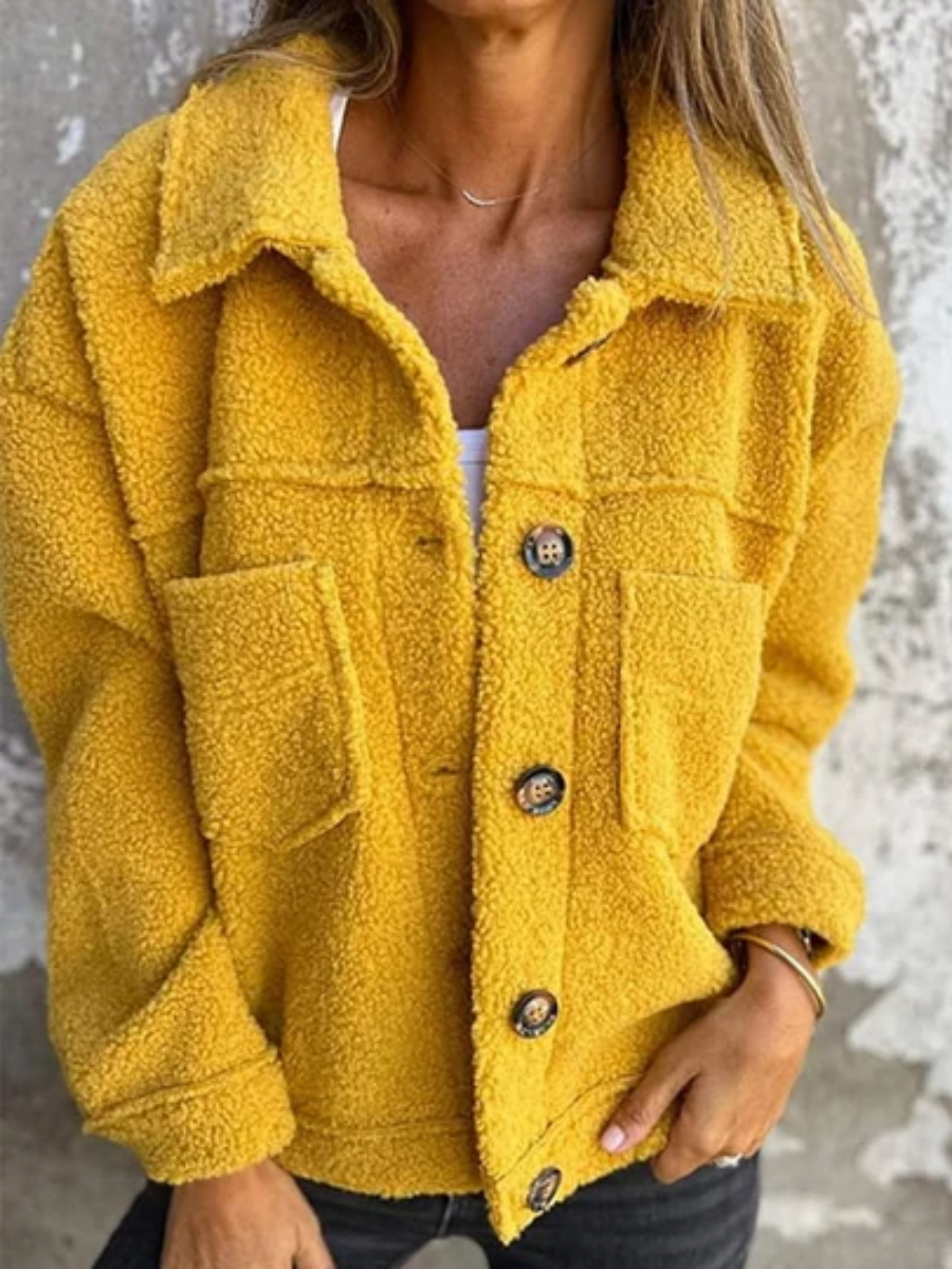 MOREAU LYON | MANTEAU À BOUTONS TEXTURÉ POUR FEMMES