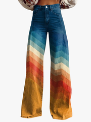 MOREAU LYON | PANTALON LARGE ZIGZAG POUR FEMMES