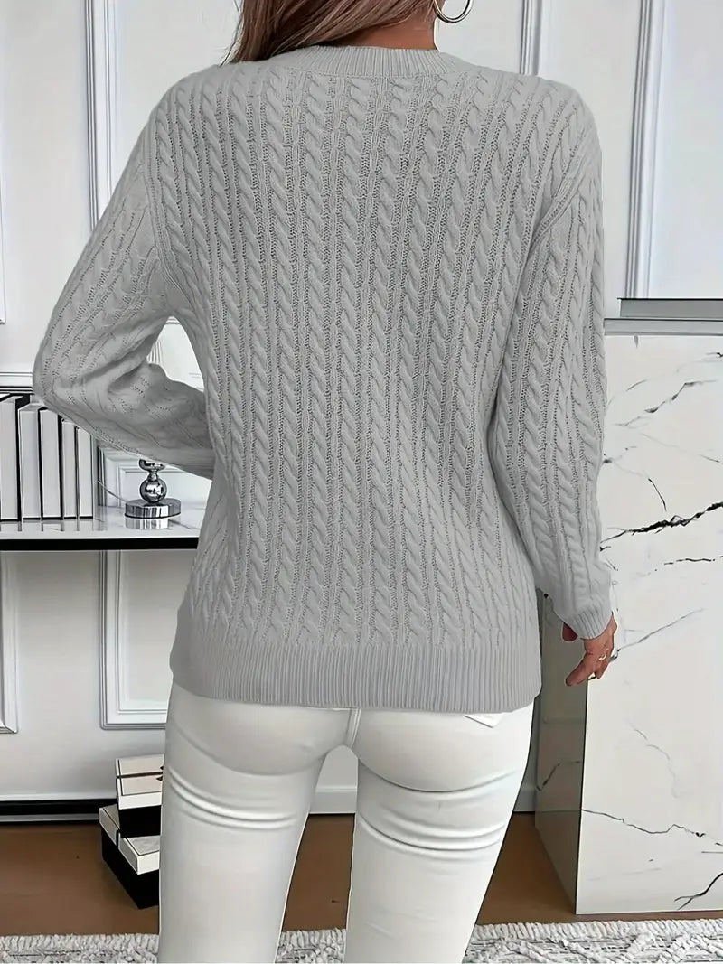 MOREAU LYON | SWEAT À COL ROND COZY POUR FEMMES