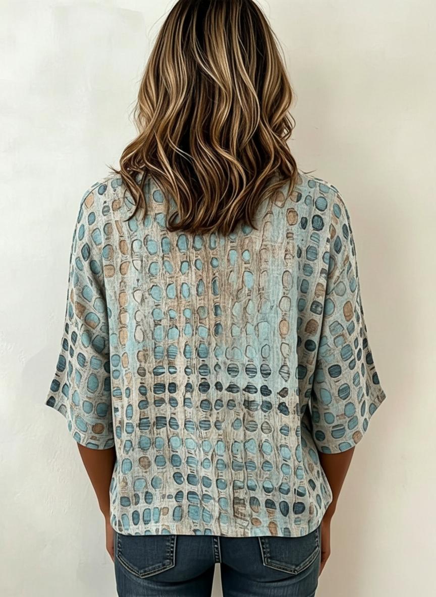 MOREAU LYON | BLOUSE IMPRIMÉE CHIC POUR FEMMES