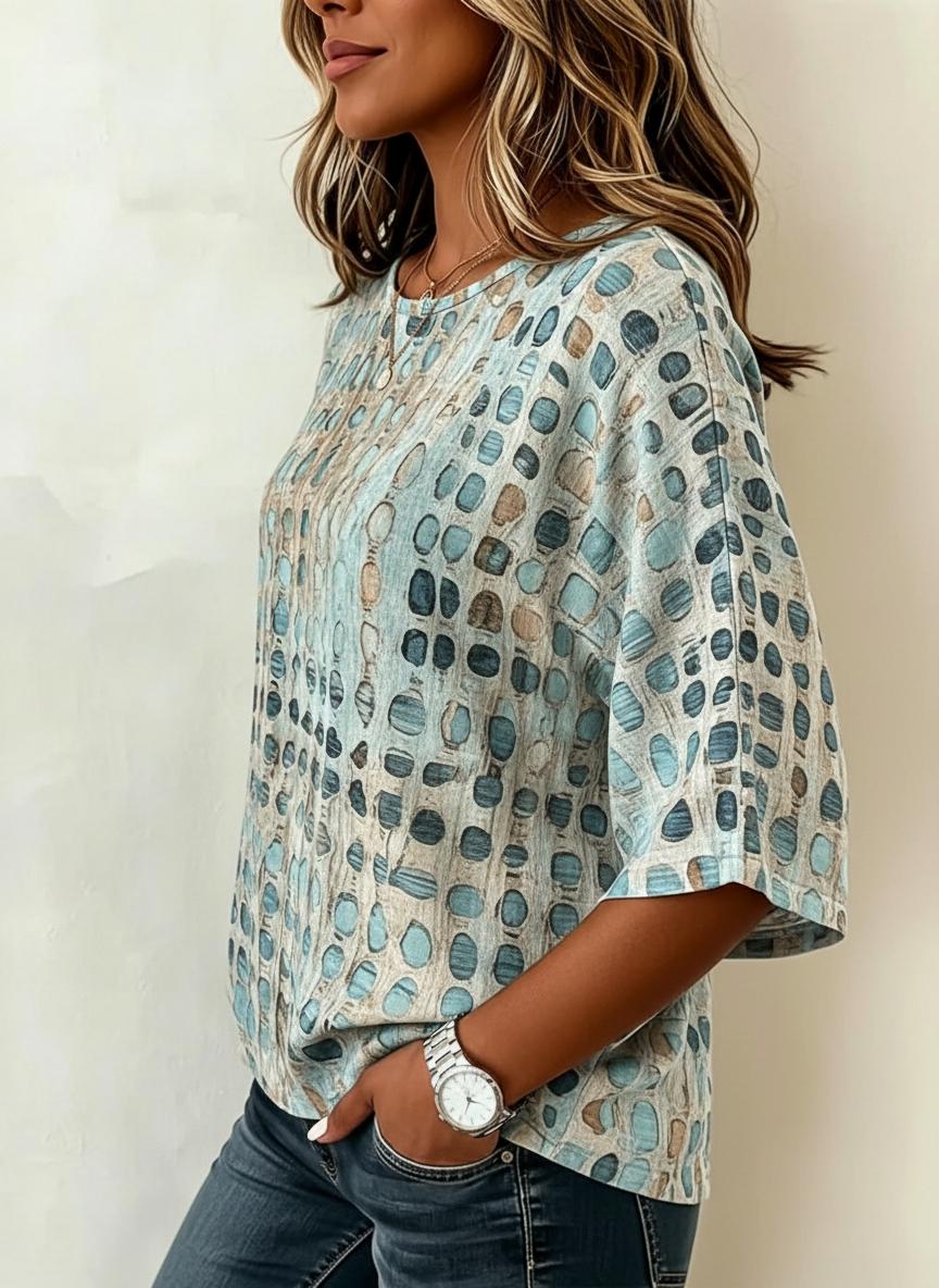 MOREAU LYON | BLOUSE IMPRIMÉE CHIC POUR FEMMES