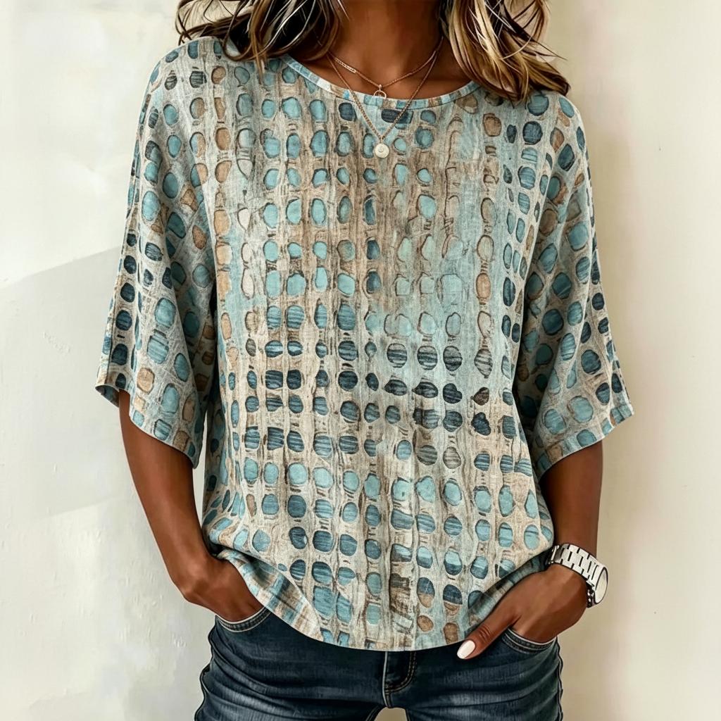 MOREAU LYON | BLOUSE IMPRIMÉE CHIC POUR FEMMES
