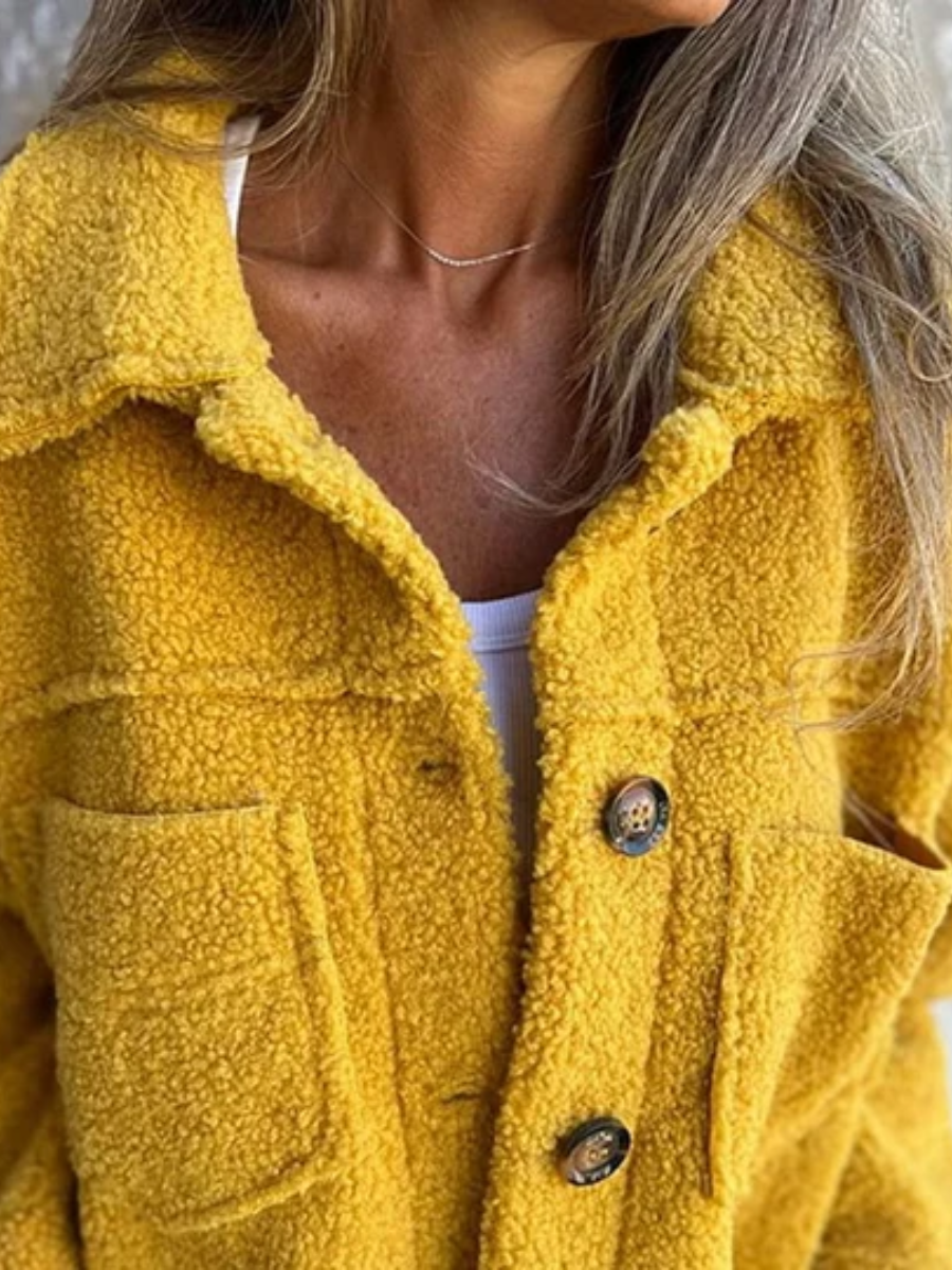 MOREAU LYON | MANTEAU À BOUTONS TEXTURÉ POUR FEMMES