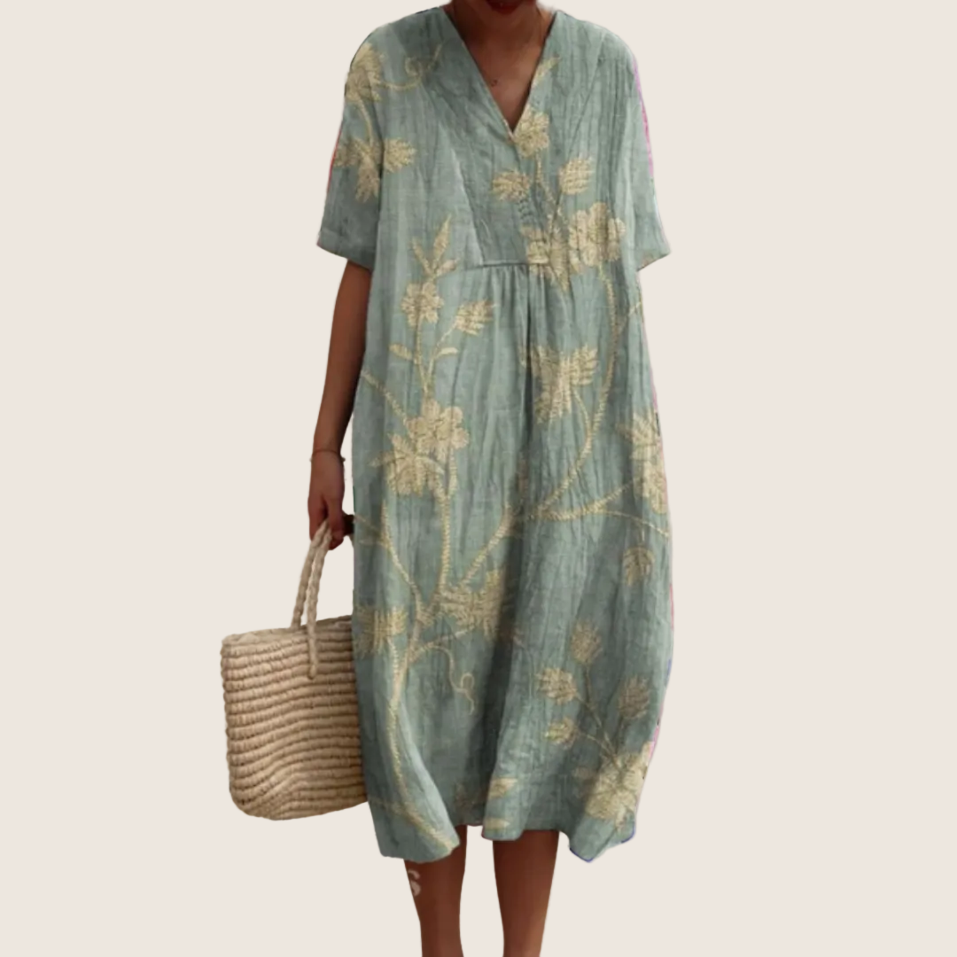 MOREAU LYON | ROBE D’ÉTÉ FLORALE POUR FEMMES