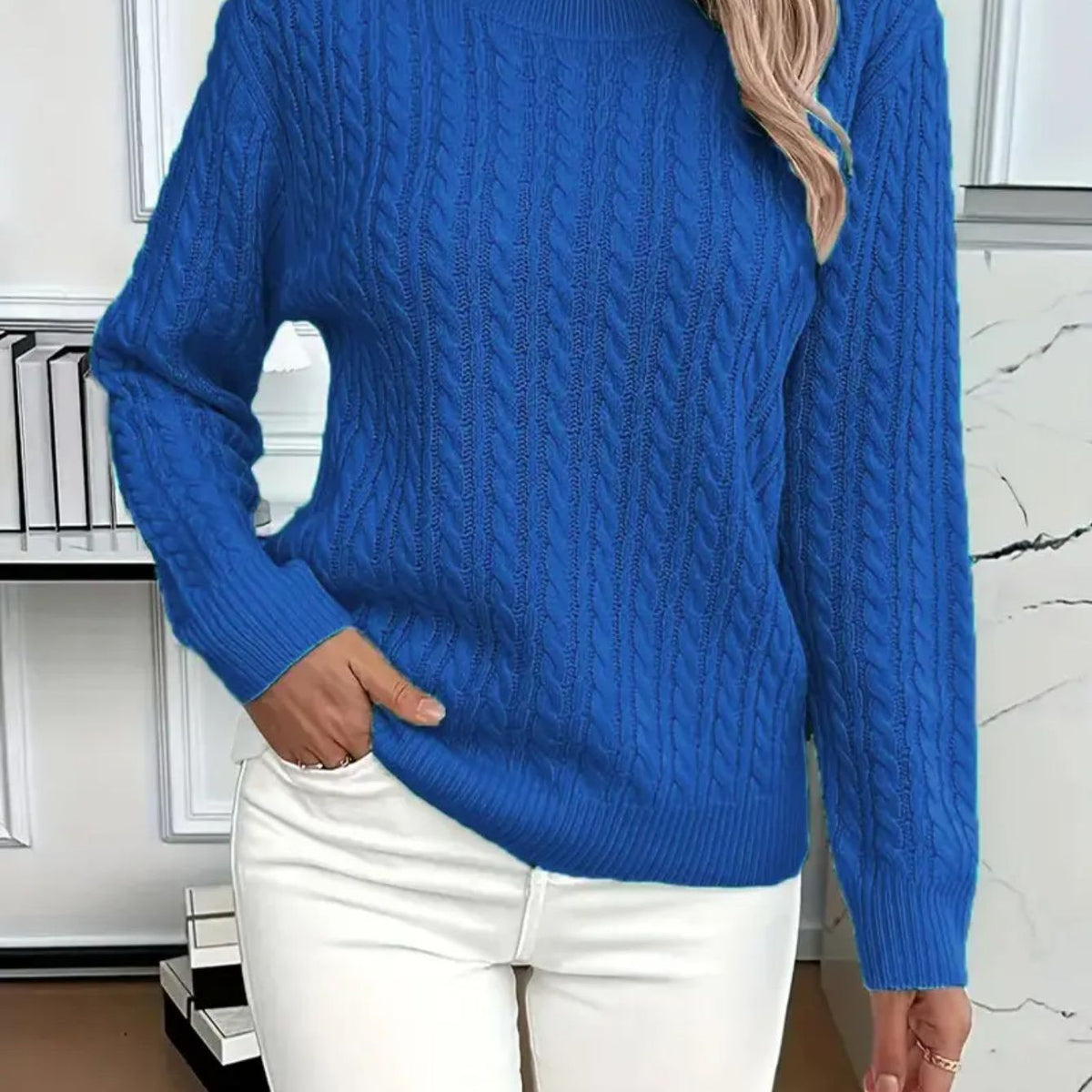 MOREAU LYON | SWEAT À COL ROND COZY POUR FEMMES