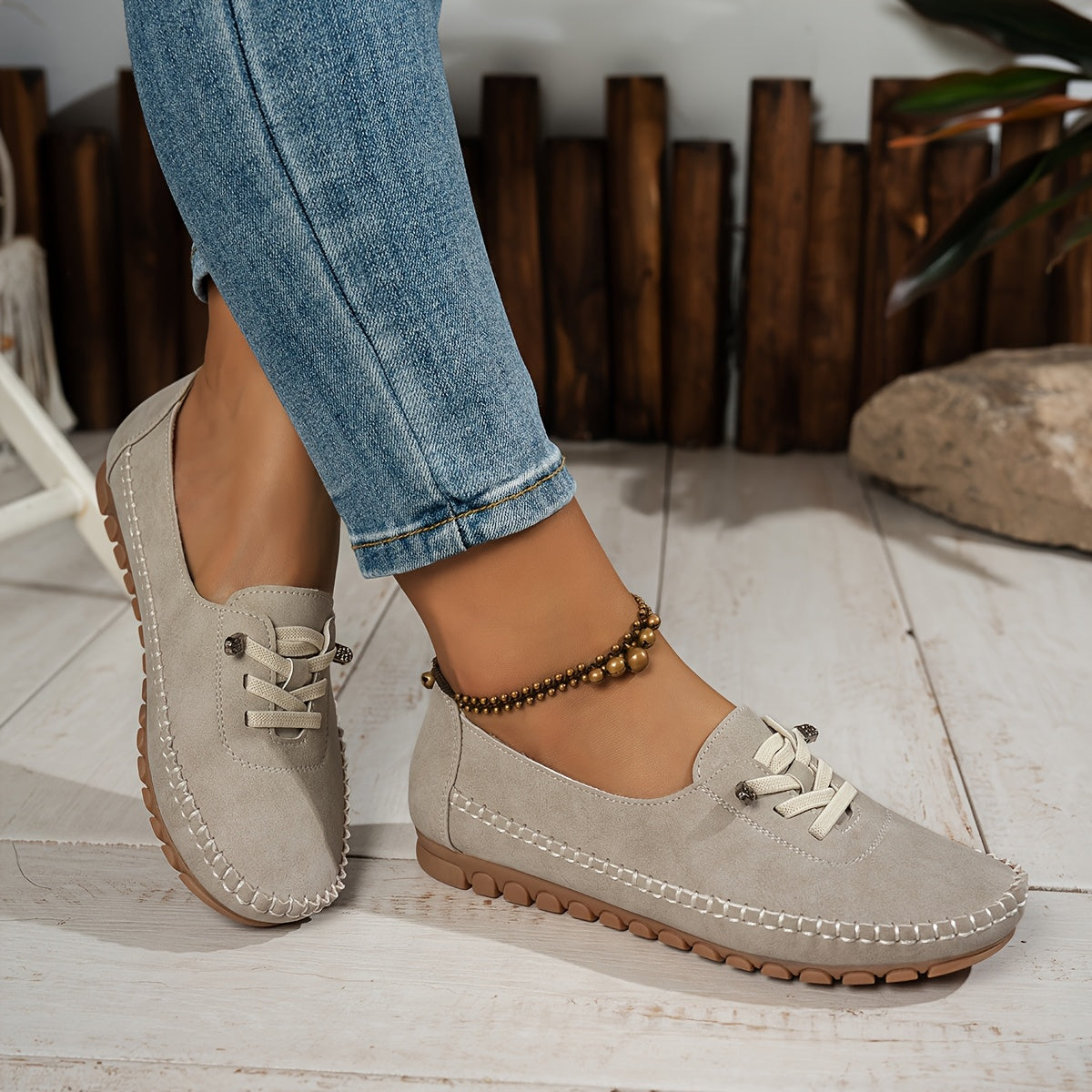 MOREAU LYON | MOCASSINS À SOUTIEN FLEXIBLE POUR FEMMES