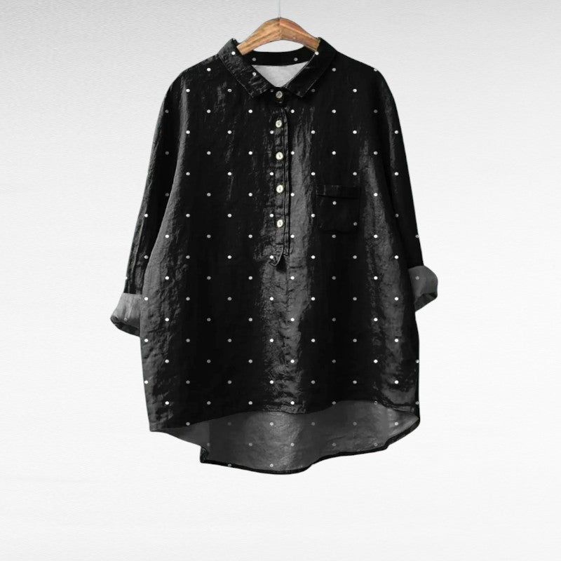 MOREAU LYON | BLOUSE À POIS POUR FEMMES