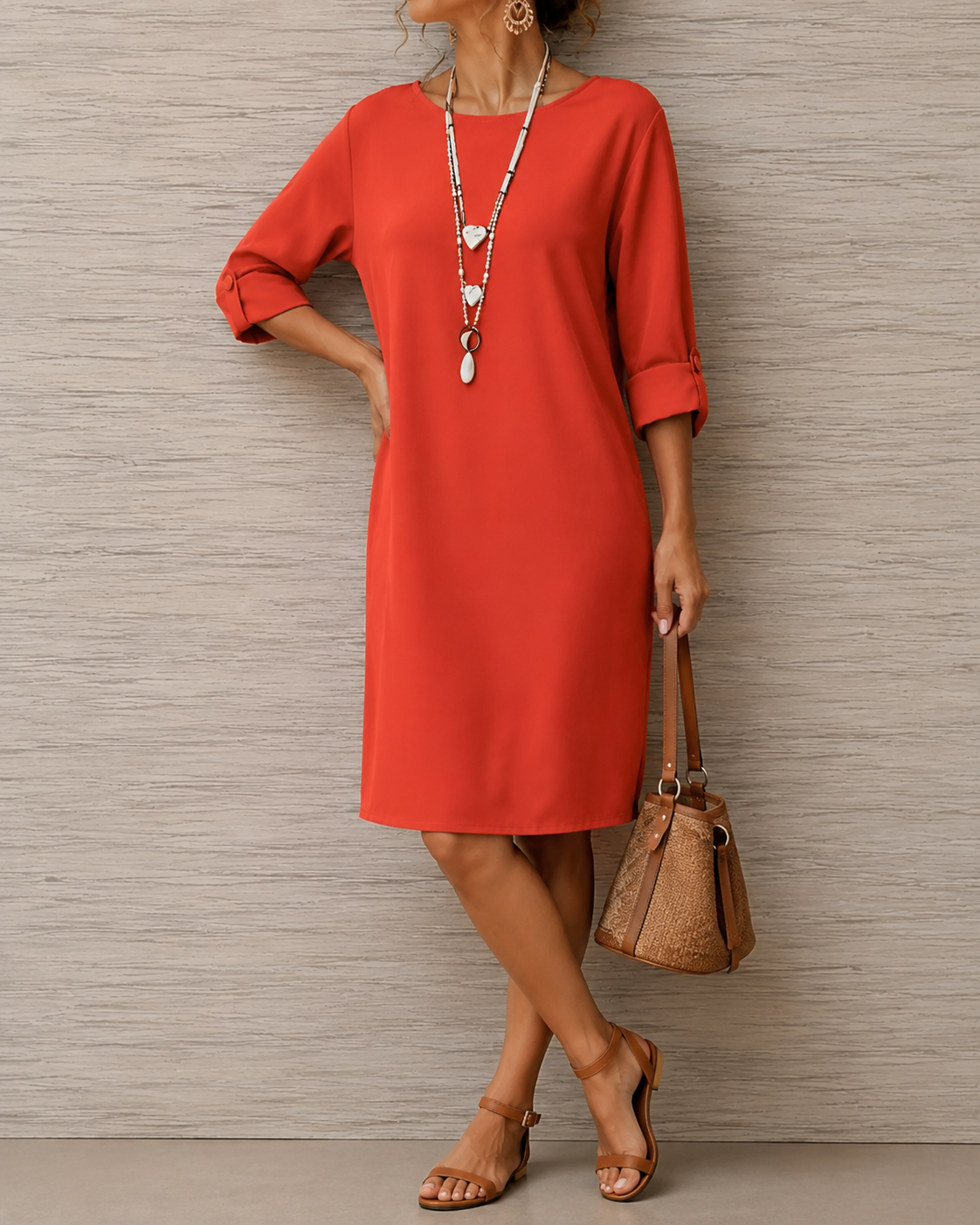 MOREAU LYON | ROBE MIDI AÉRÉE POUR FEMMES