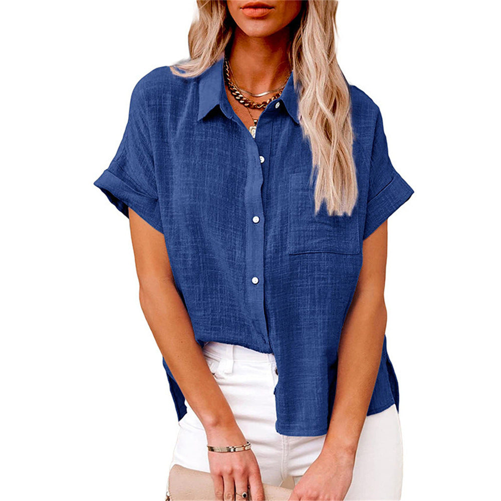 MOREAU LYON | BLOUSE À COL RELAXÉE POUR FEMMES