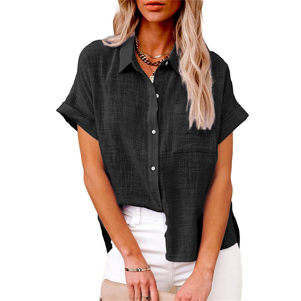 MOREAU LYON | BLOUSE À COL RELAXÉE POUR FEMMES