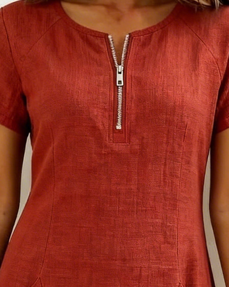 MOREAU LYON | ROBE À POCHES ZIPPÉES POUR FEMMES