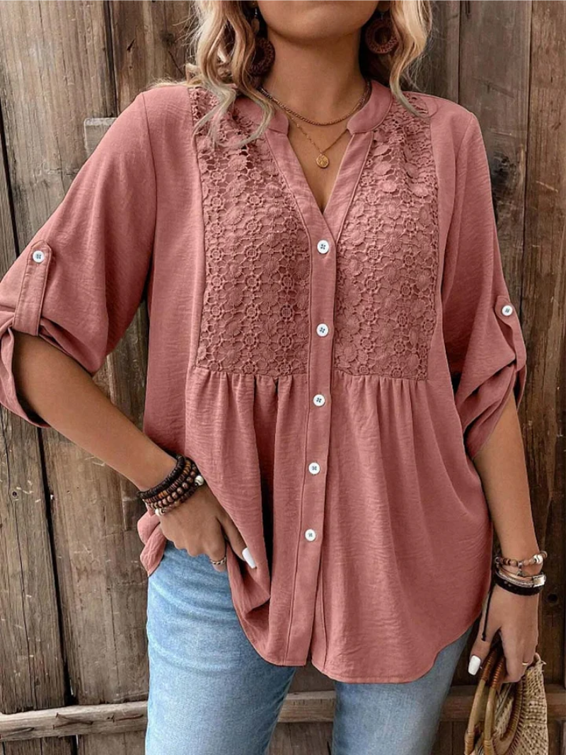 MOREAU LYON | BLOUSE À BOUTONS POUR FEMMES