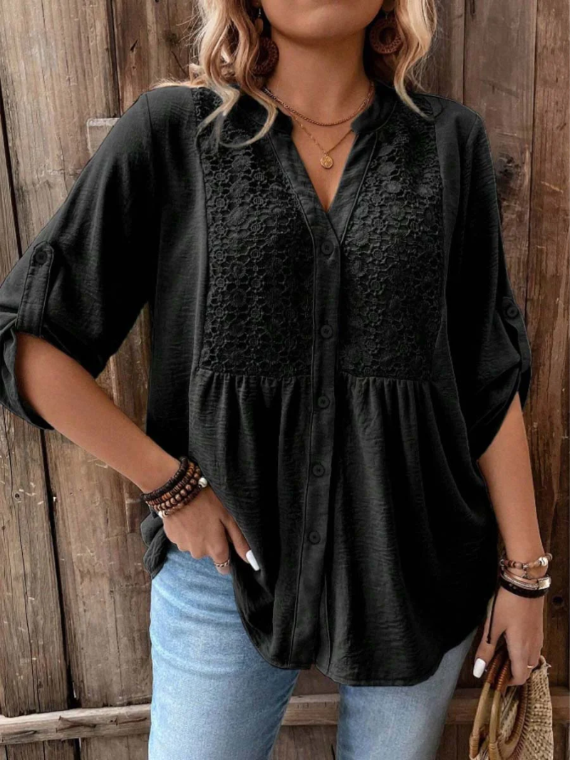 MOREAU LYON | BLOUSE À BOUTONS POUR FEMMES