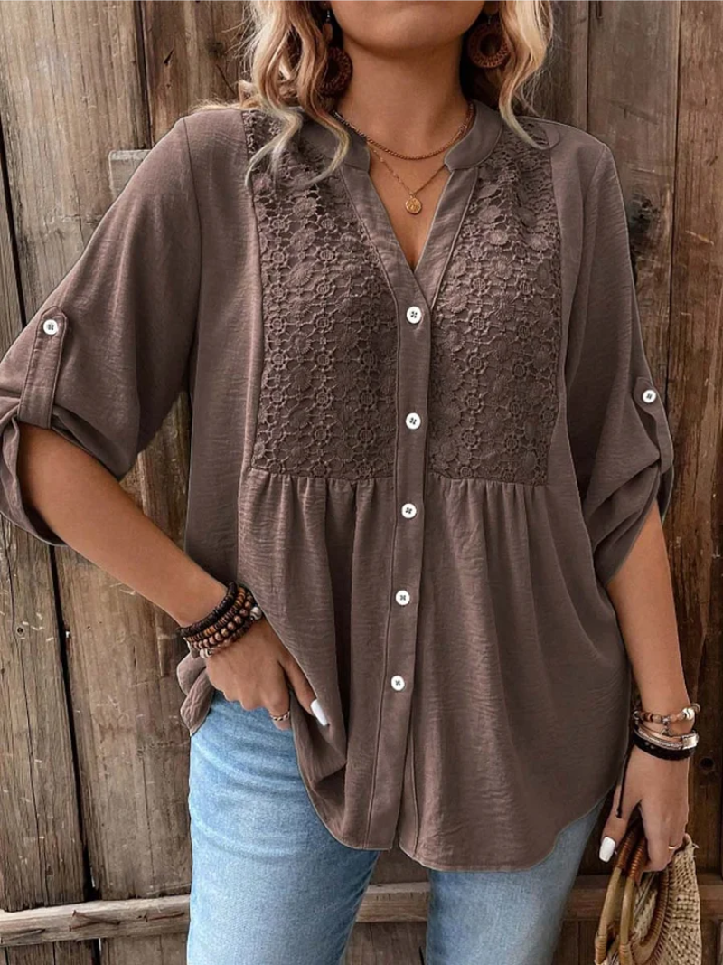 MOREAU LYON | BLOUSE À BOUTONS POUR FEMMES