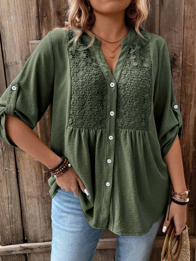 MOREAU LYON | BLOUSE À BOUTONS POUR FEMMES