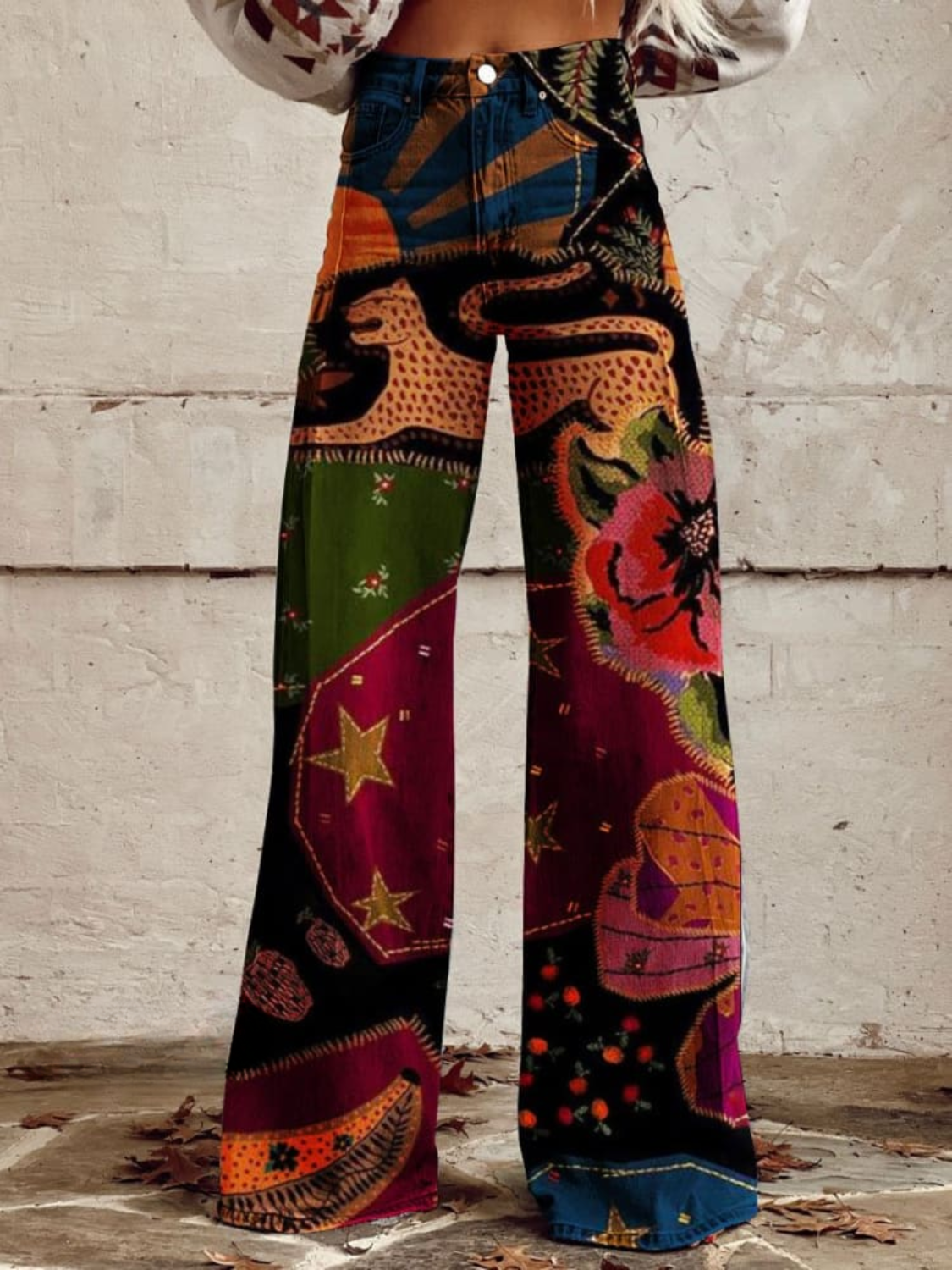 MOREAU LYON | PANTALON BOHÈME VINTAGE POUR FEMMES