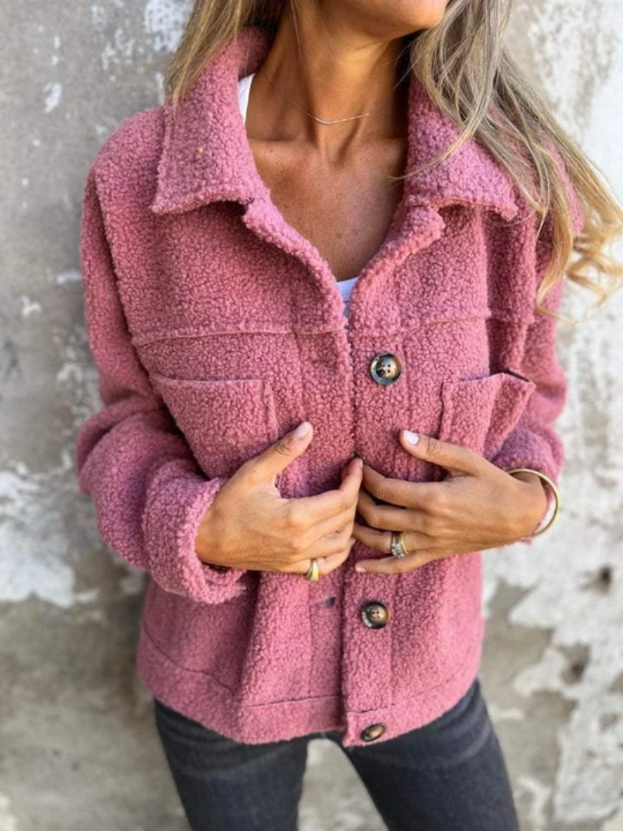 MOREAU LYON | MANTEAU À BOUTONS TEXTURÉ POUR FEMMES