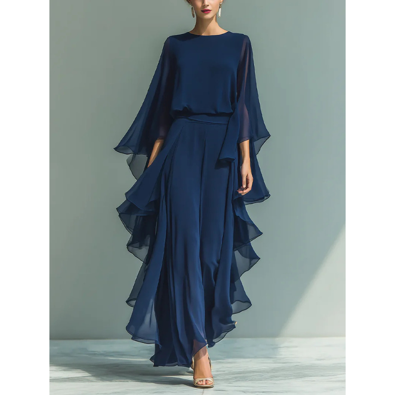 MOREAU LYON | ENSEMBLE CHIFFON PANTALON POUR FEMMES