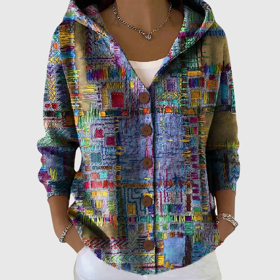 MOREAU LYON | VESTE EN À CAPUCHE POUR FEMMES