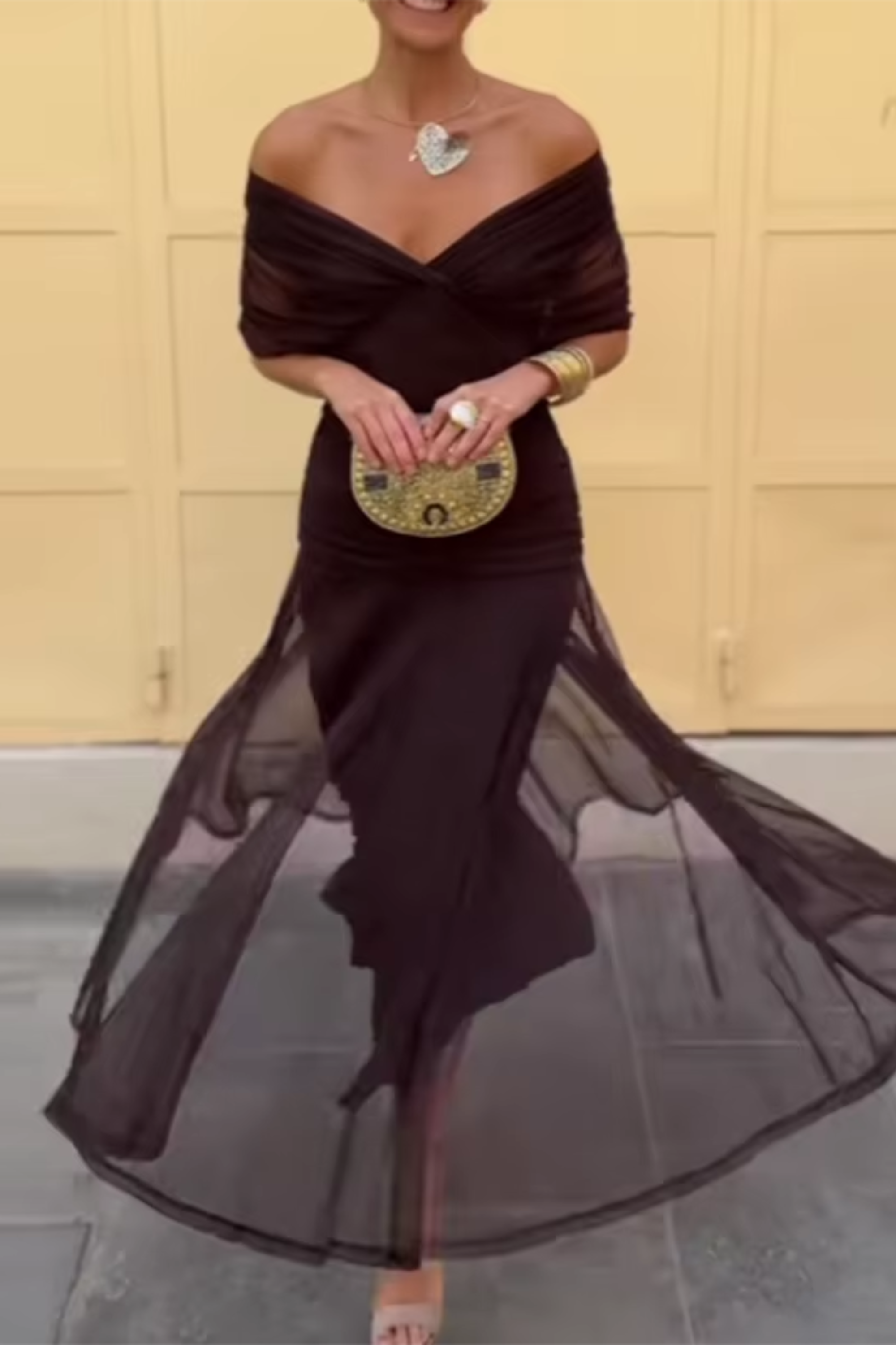 MOREAU LYON | ROBE MAXI FLUIDE POUR FEMME