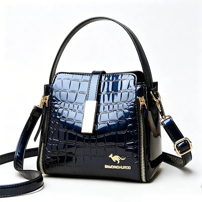 MOREAU LYON | SAC À MOTIF CROCODILE POUR FEMMES