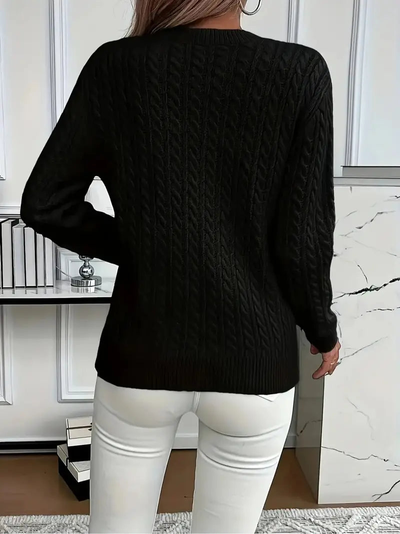 MOREAU LYON | SWEAT À COL ROND COZY POUR FEMMES