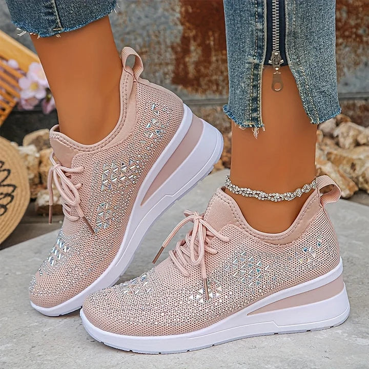 MOREAU LYON | BASKETS EN STRASS POUR FEMMES