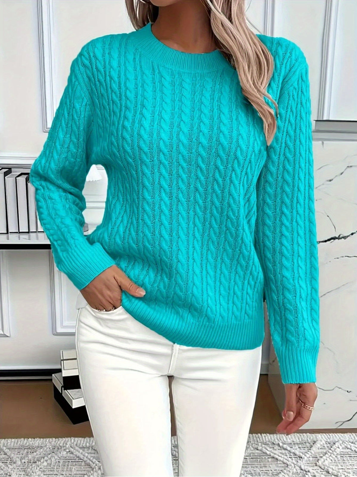 MOREAU LYON | SWEAT À COL ROND COZY POUR FEMMES