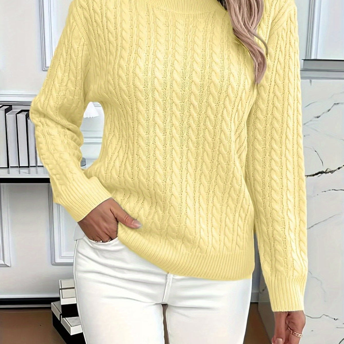 MOREAU LYON | SWEAT À COL ROND COZY POUR FEMMES