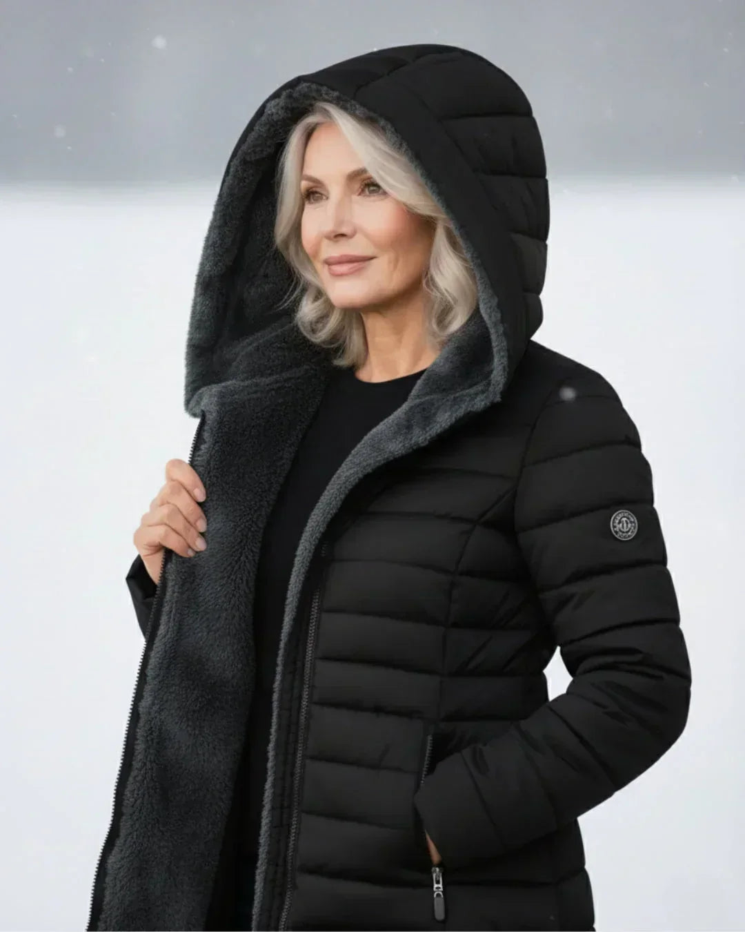 MOREAU LYON | VESTE LONGUE REMBOURRÉE POUR FEMMES