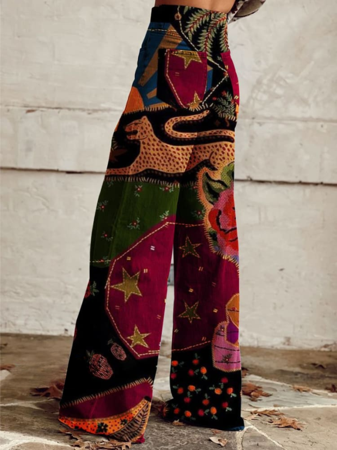 MOREAU LYON | PANTALON BOHÈME VINTAGE POUR FEMMES
