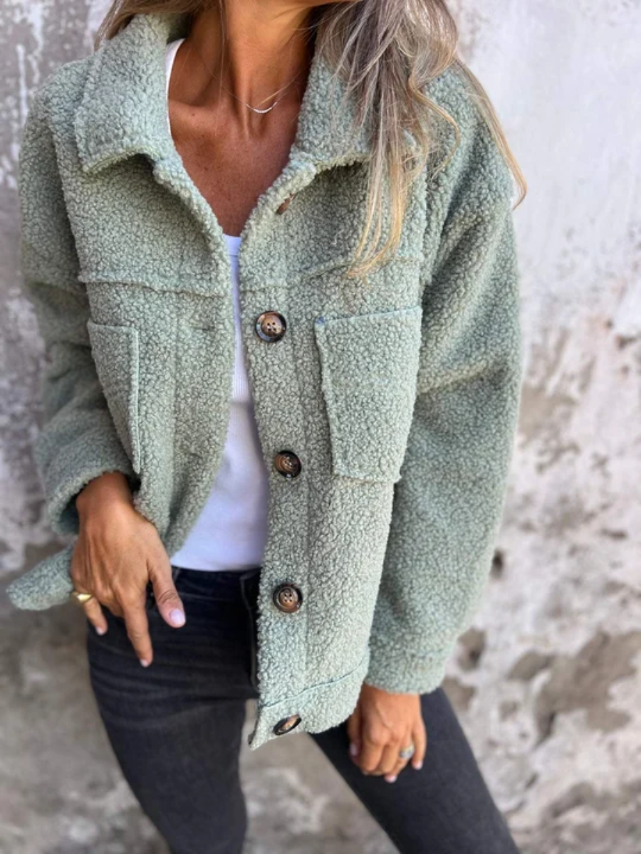MOREAU LYON | MANTEAU À BOUTONS TEXTURÉ POUR FEMMES
