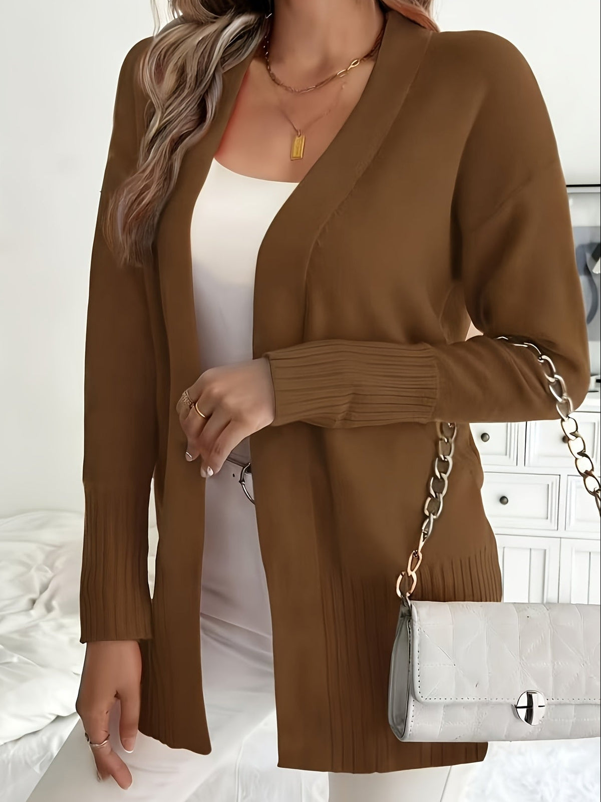 MOREAU LYON | GILET LONGUE CHIC POUR FEMMES