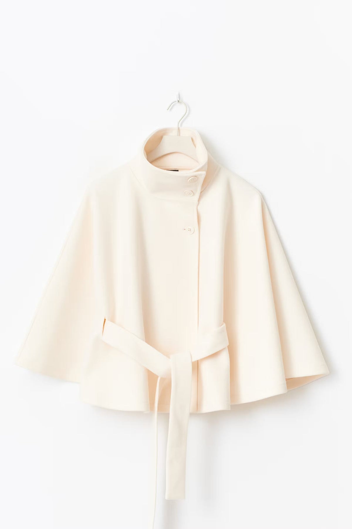 MOREAU LYON | MANTEAU CAPE À CEINTURE POUR FEMMES
