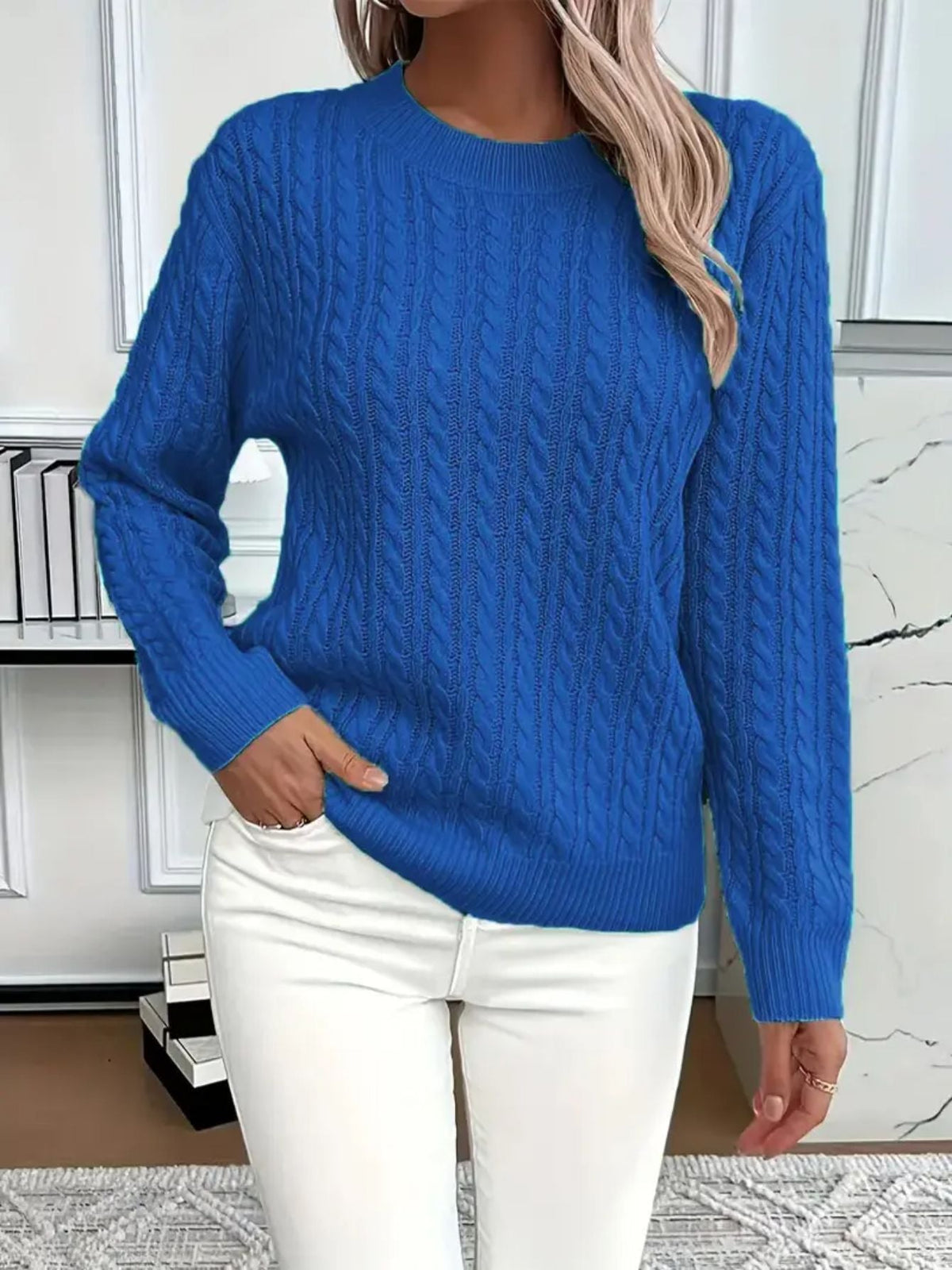 MOREAU LYON | SWEAT À COL ROND COZY POUR FEMMES