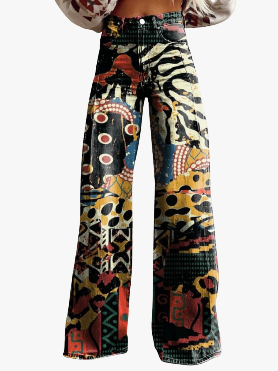 MOREAU LYON | PANTALON LARGE ARTISTIQUE POUR FEMMES