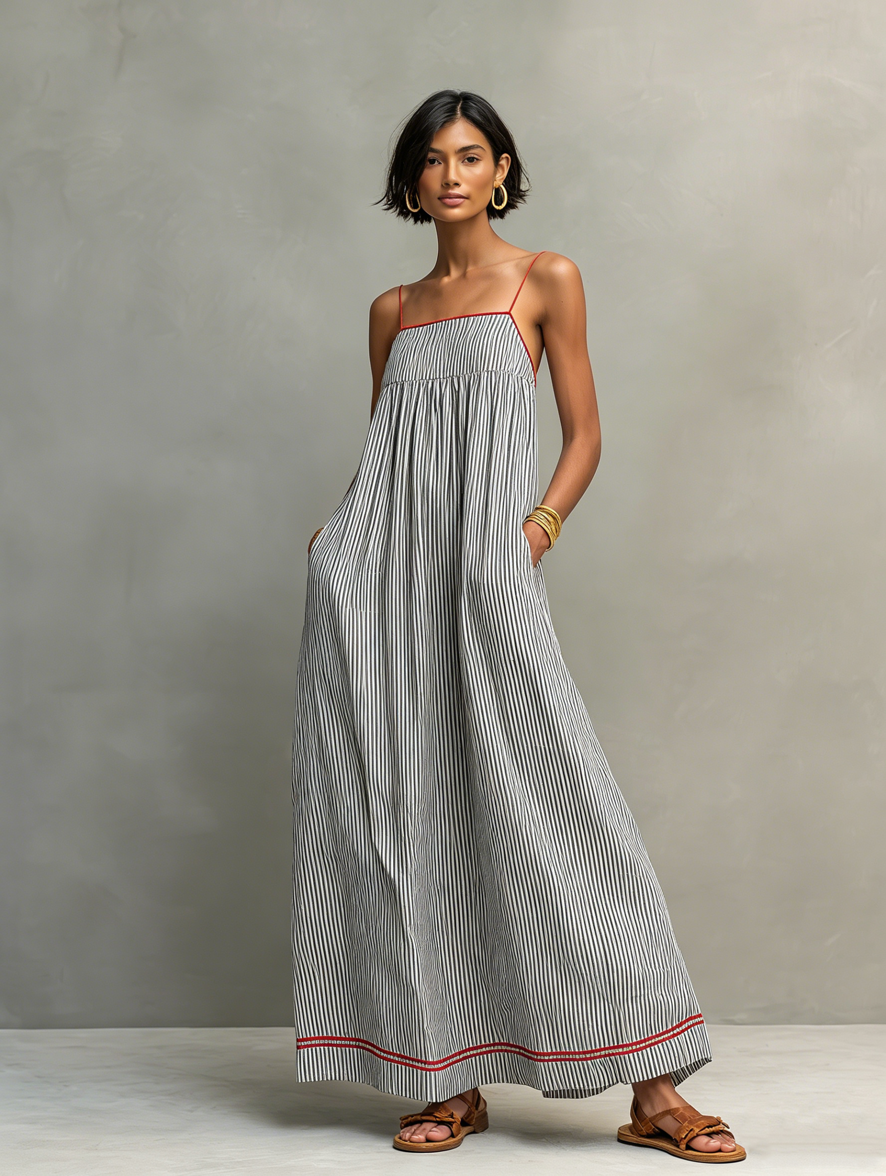 MOREAU LYON | ROBE MAXI ÉTÉ FLUIDE POUR FEMMES