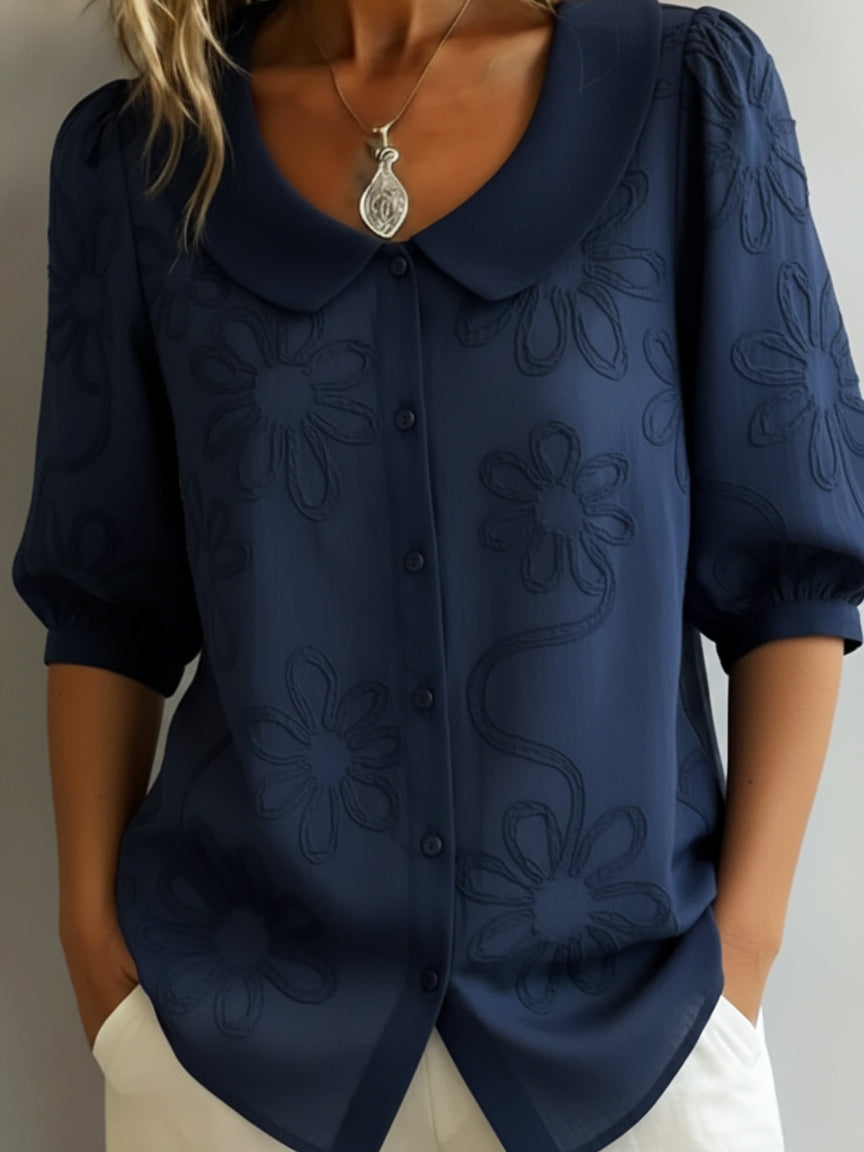 MOREAU LYON | BLOUSE D'ÉTÉ FLEURIE POUR FEMME
