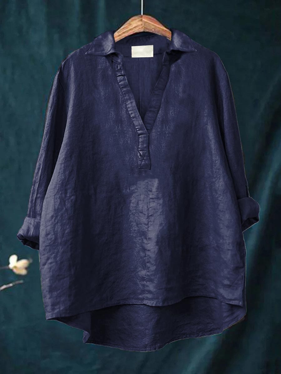 MOREAU LYON | BLOUSE COL V POUR FEMMES