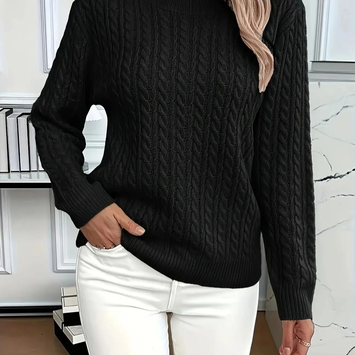 MOREAU LYON | SWEAT À COL ROND COZY POUR FEMMES