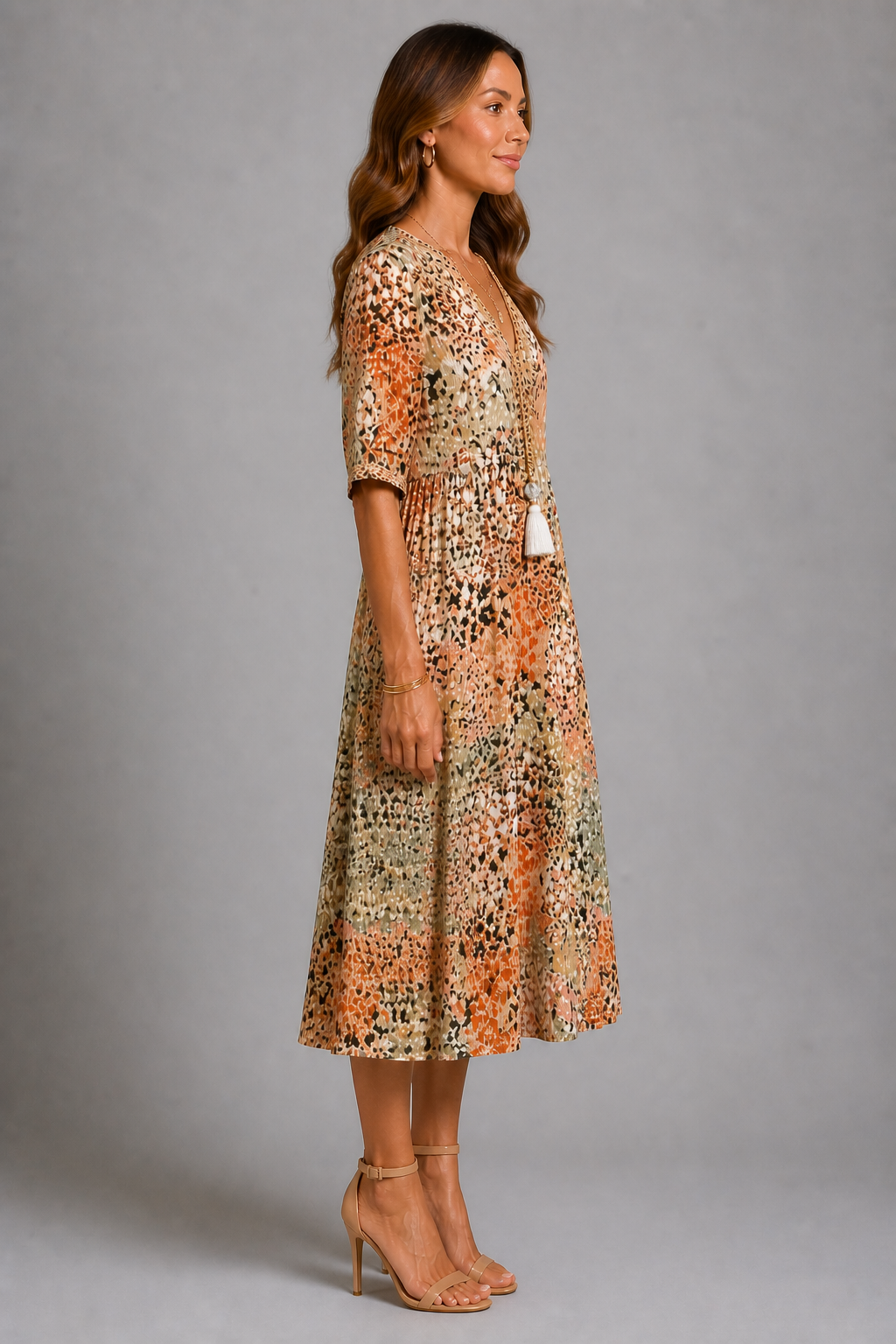 MOREAU LYON | ROBE MIDI CHIC POUR FEMMES