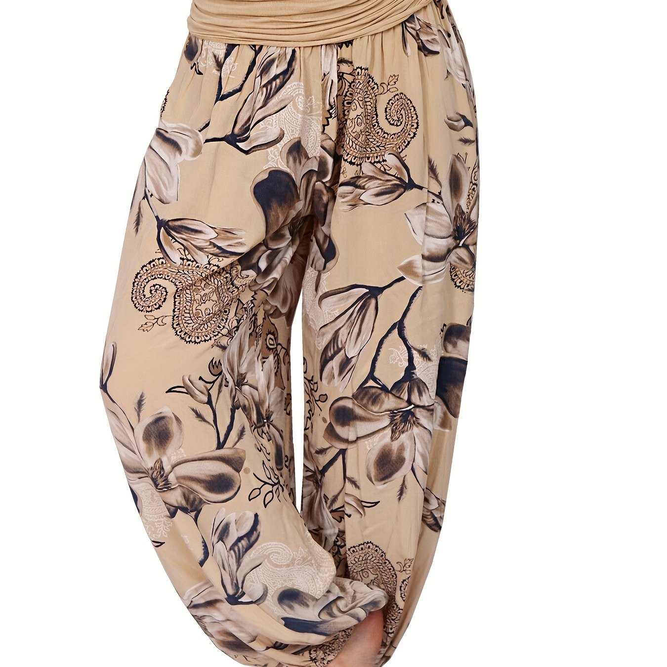 MOREAU LYON | PANTALONS FLORAUX POUR FEMMES