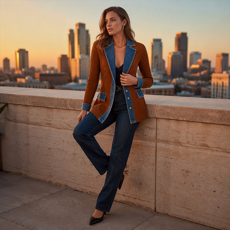 MOREAU LYON | MANTEAU RIBBÉ ÉLÉGANT POUR FEMMES