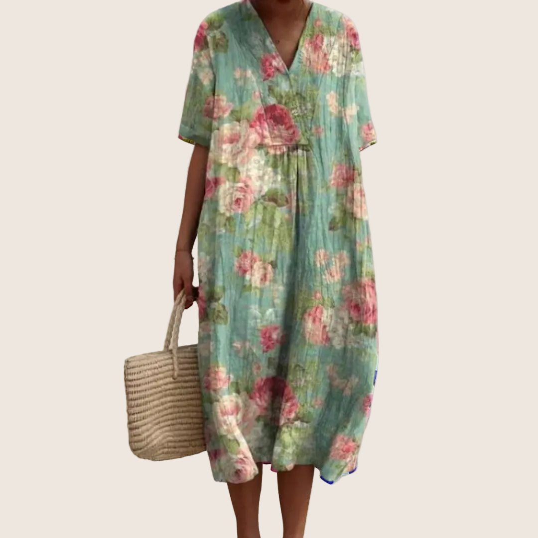 MOREAU LYON | ROBE D’ÉTÉ FLORALE POUR FEMMES