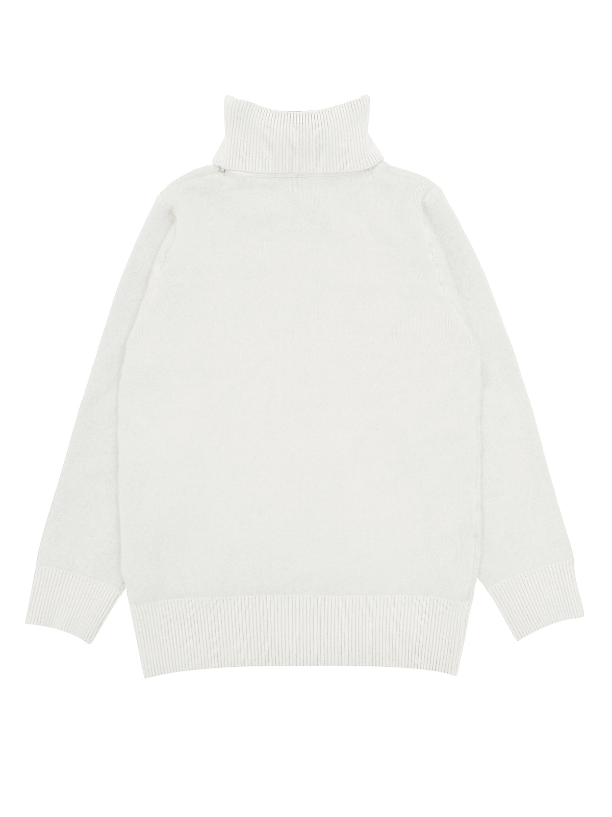 MOREAU LYON | PULL TUNIQUE COL HAUT POUR FEMMES