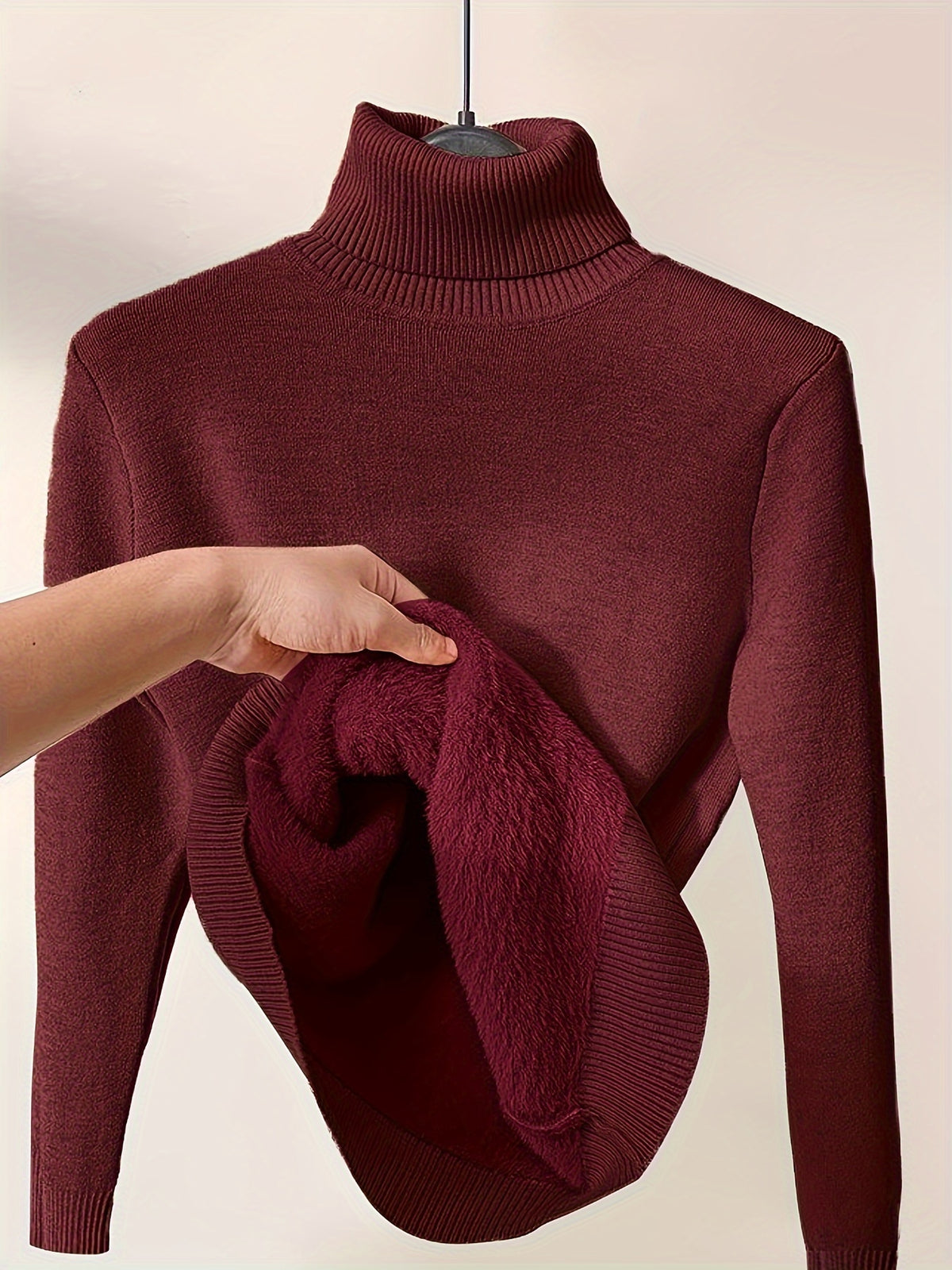MOREAU LYON | PULL TUNIQUE COL HAUT POUR FEMMES