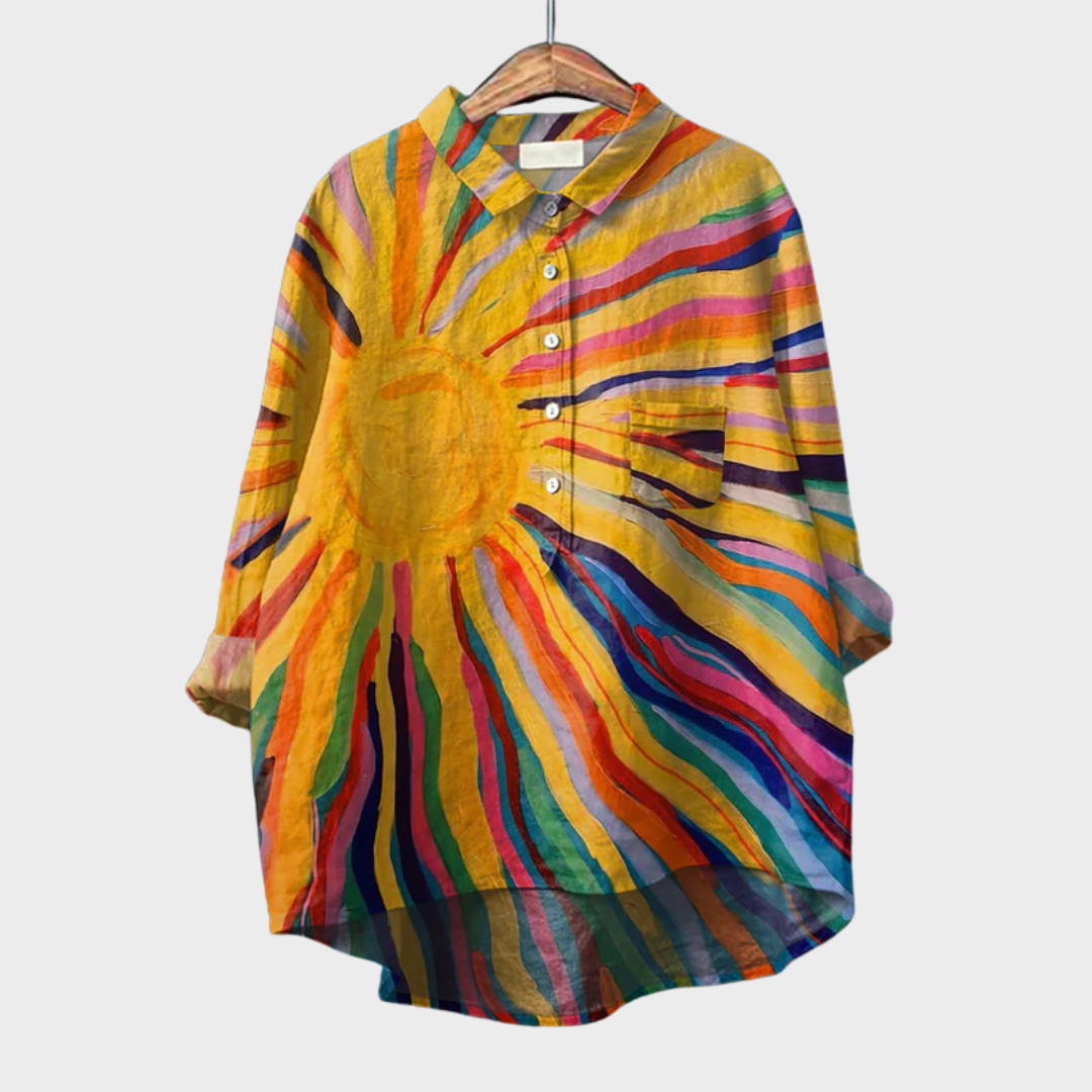 MOREAU LYON | BLOUSE SOLEIL ARTISTIQUE POUR FEMMES