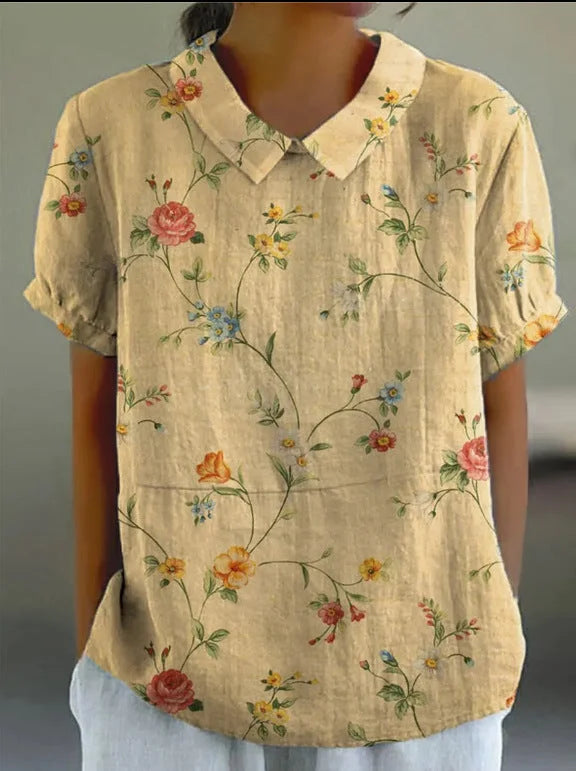 MOREAU LYON | CHEMISE FLORALE PRINTEMPS POUR FEMMES